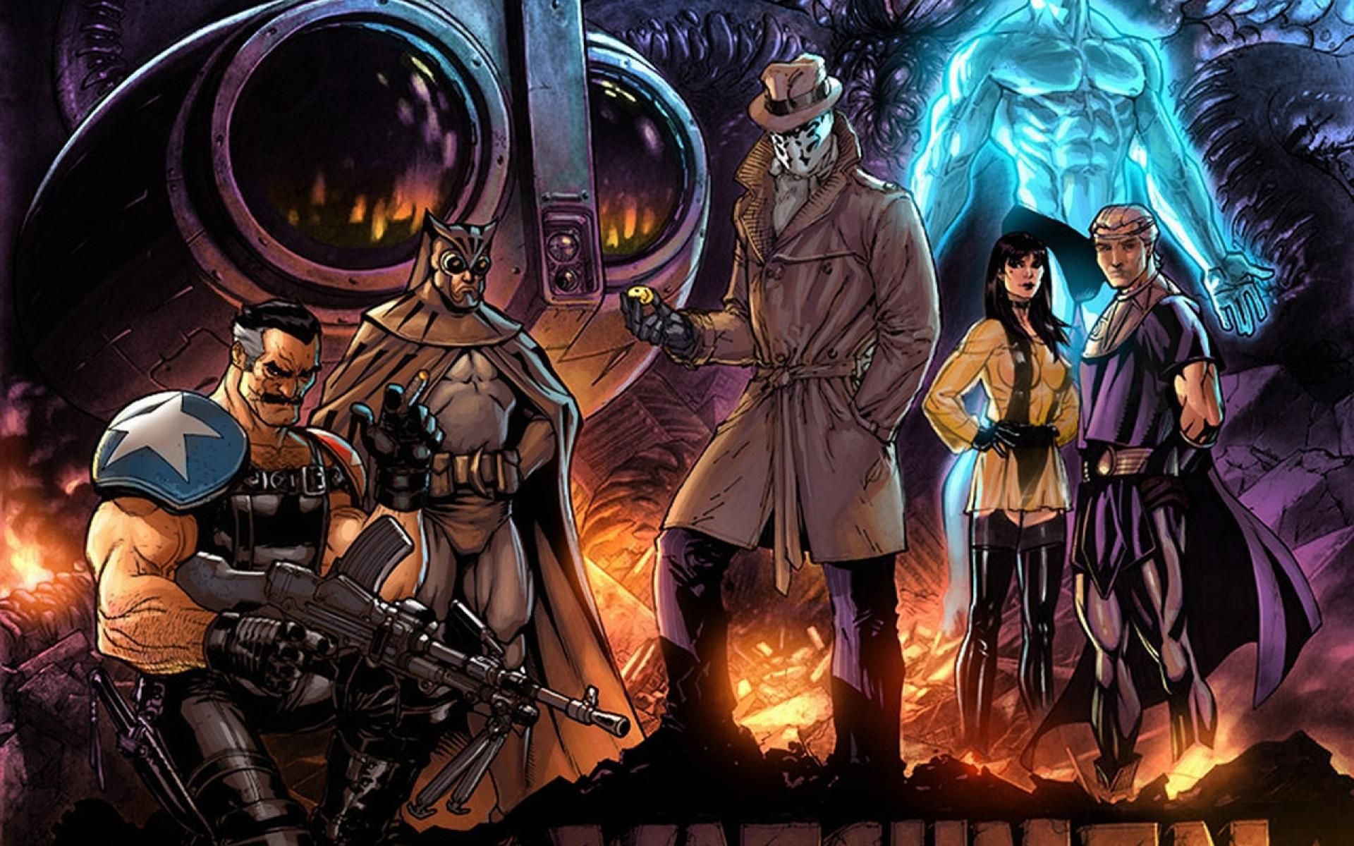 watchmen wallpaper hd,action adventure game,pc game,strategy video game,cg artwork,games