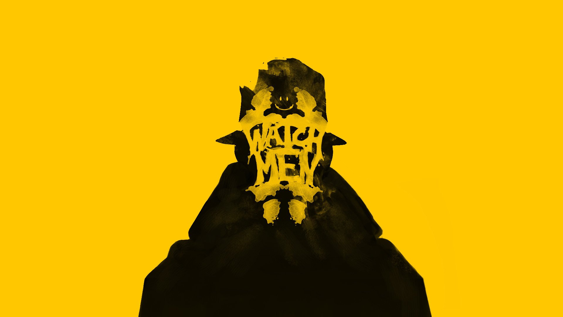 watchmen wallpaper hd,yellow,font,fictional character,illustration