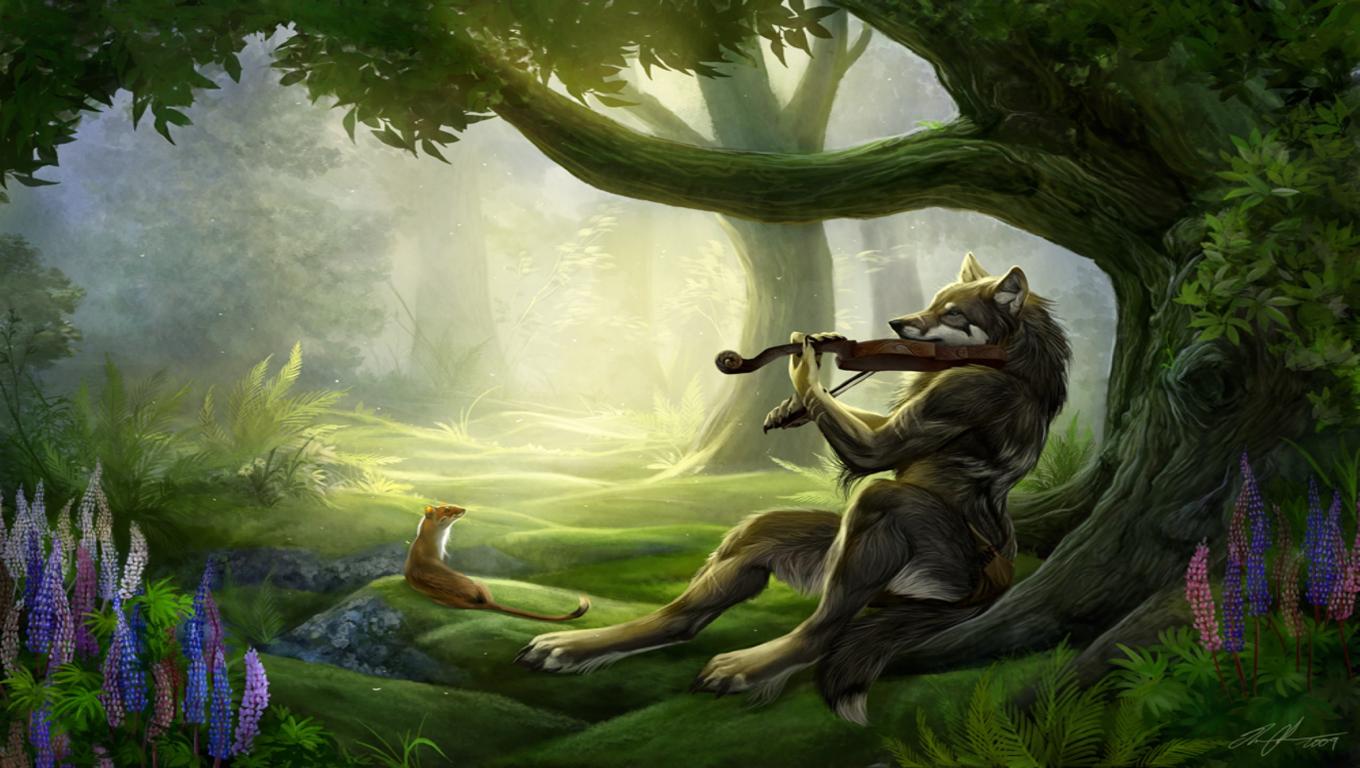fantasy animal wallpaper,action adventure game,natural environment,adventure game,jungle,fictional character