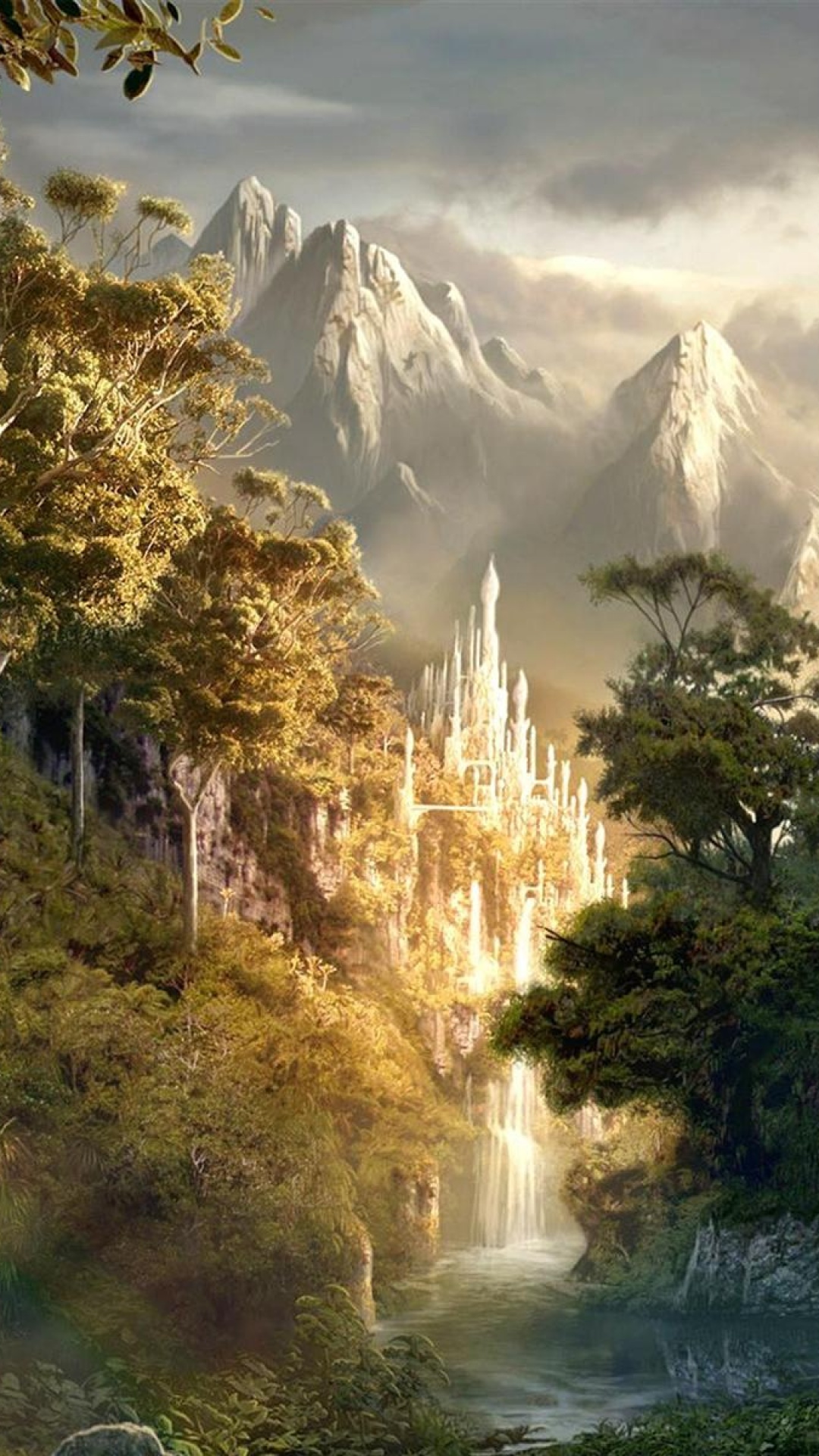 lotr fondo de pantalla para iphone,paisaje natural,naturaleza,cielo