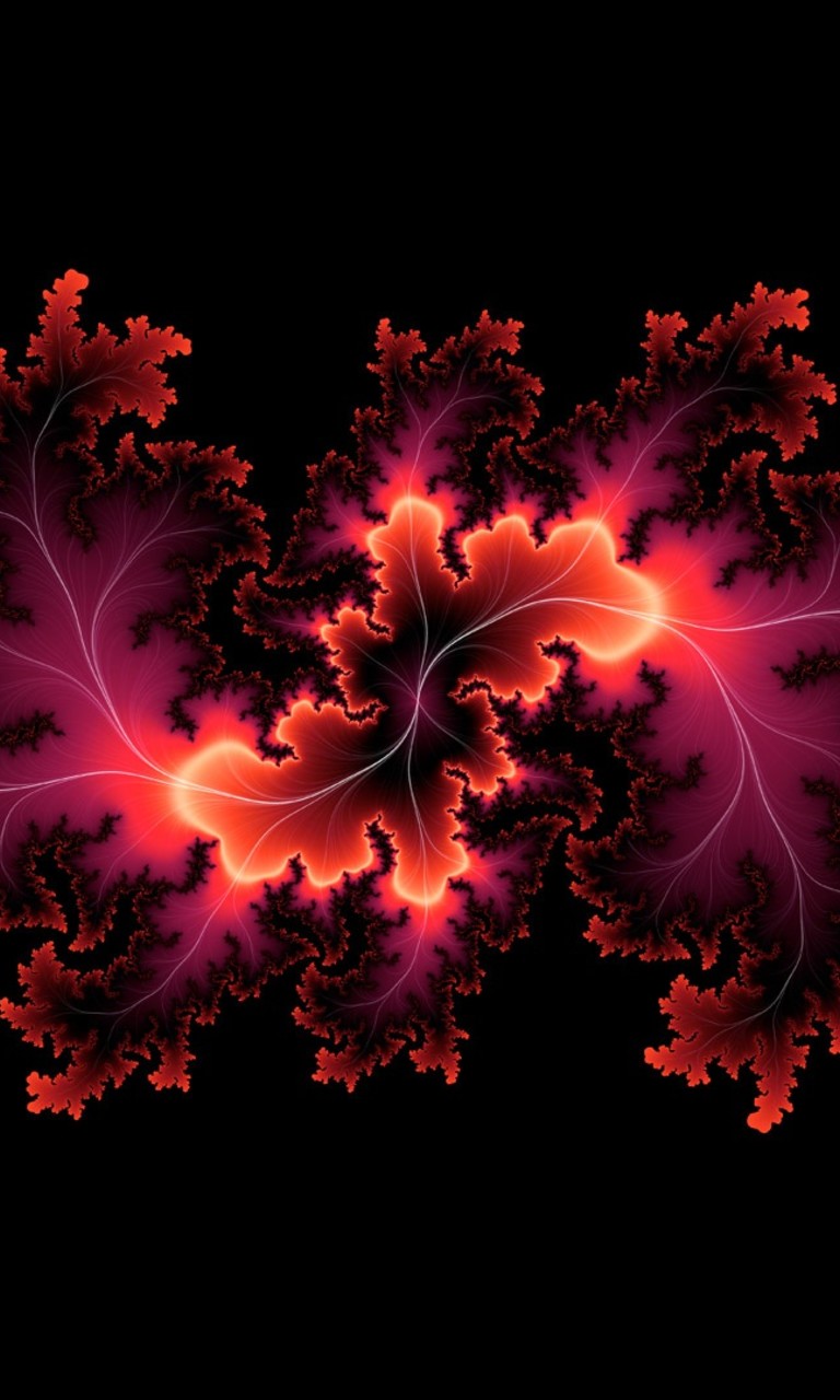 red wallpaper hd download,red,sky,design,fractal art,tree