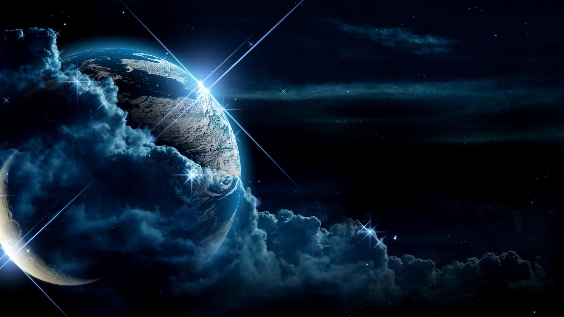 멋진 월페이퍼 다운로드,하늘,분위기,대기권 밖,우주,지구