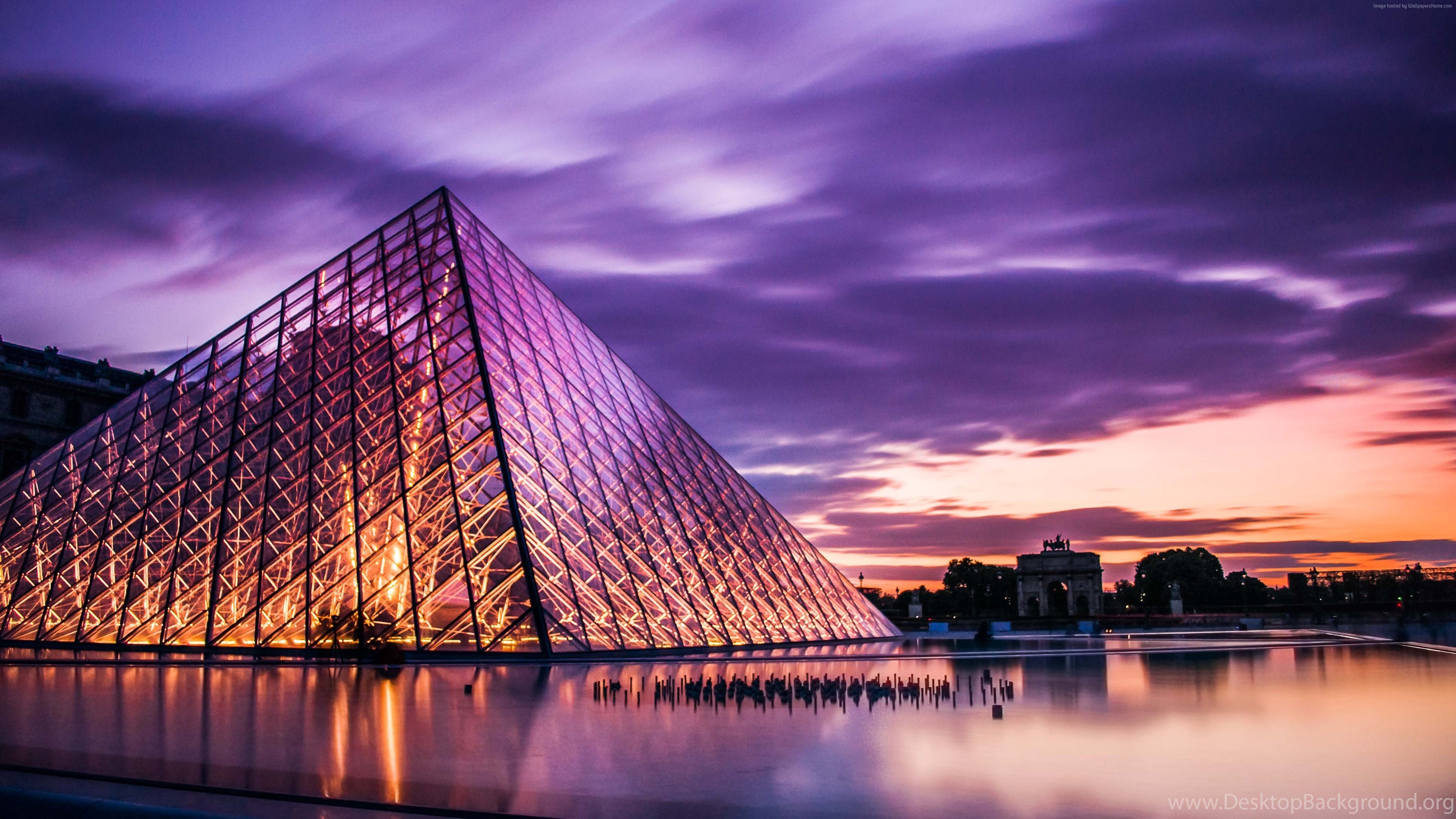 modern architecture wallpaper,sky,landmark,architecture,pyramid,reflection