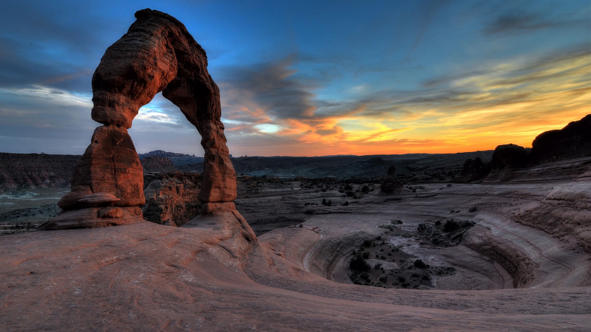 delicate wallpaper,arch,nature,formation,sky,rock