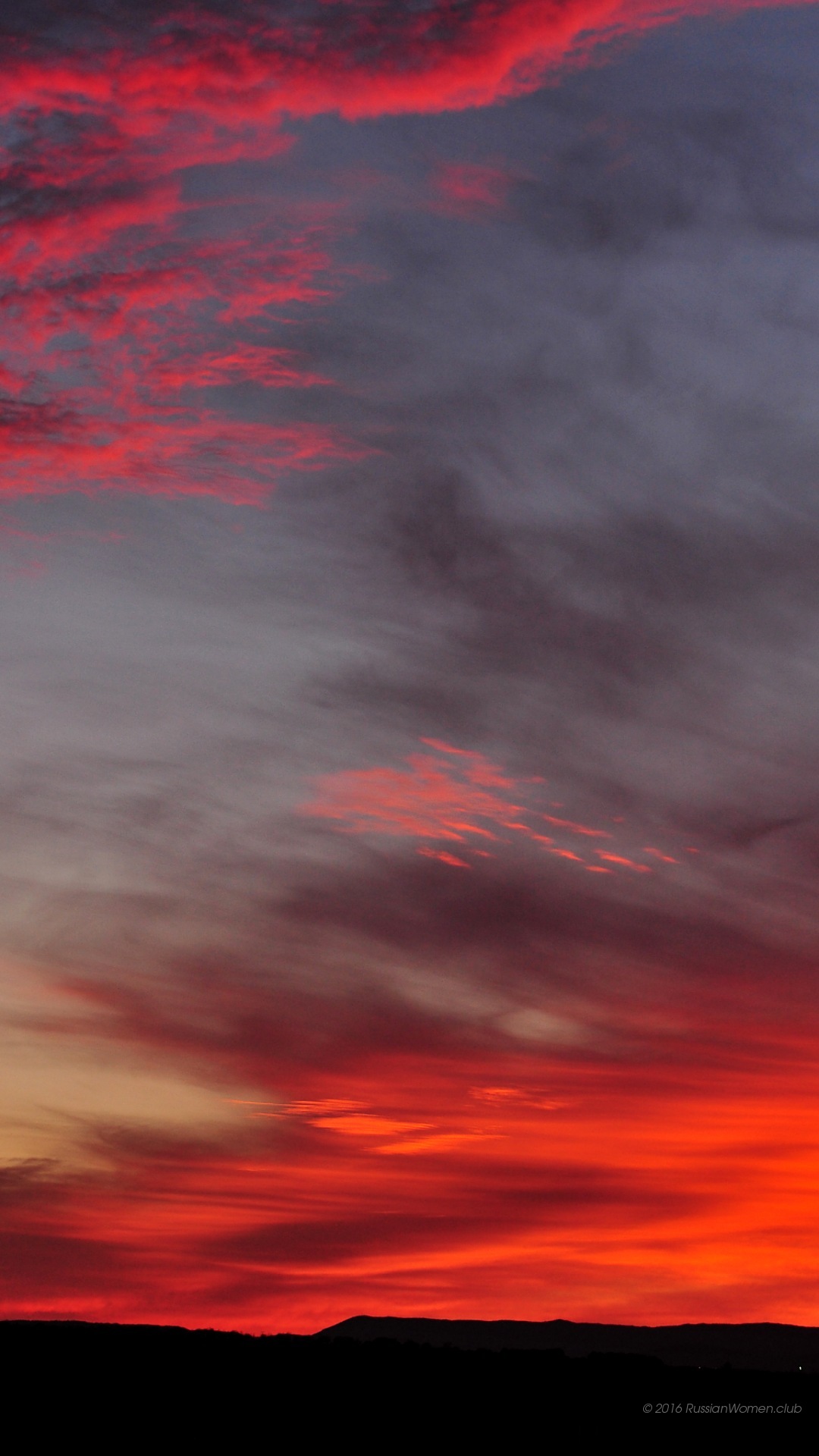 lyfモバイル壁紙hd,空,残照,朝の赤い空,赤,雲