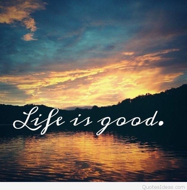 good life wallpaper,sky,natural landscape,text,cloud,morning