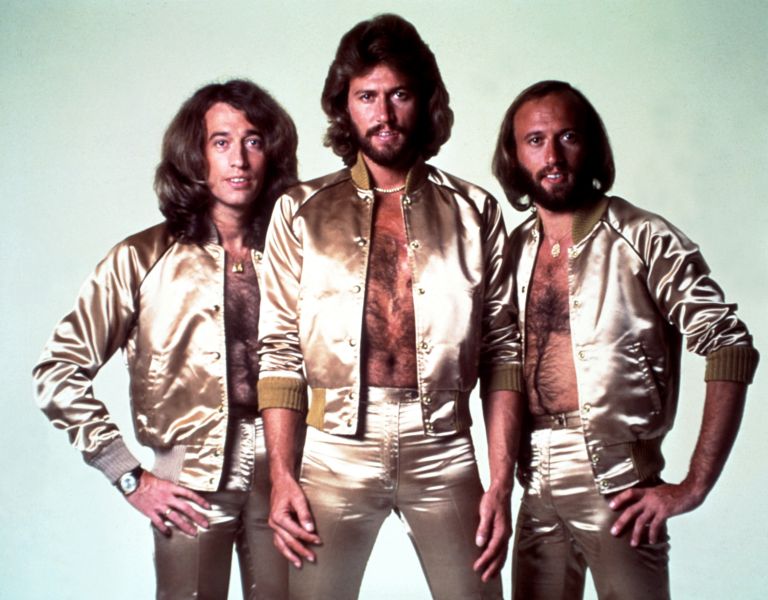 bee gees wallpaper,social group,facial hair,fashion,fun,outerwear