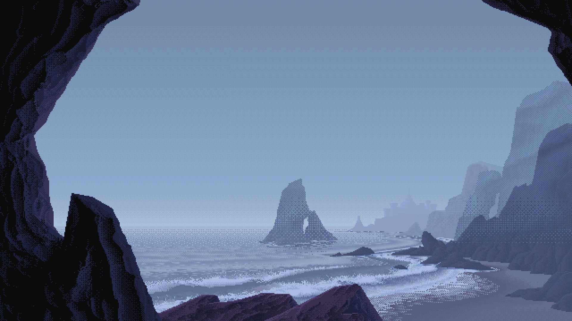 fond d'écran peu,la glace,ciel,roche,iceberg,formation