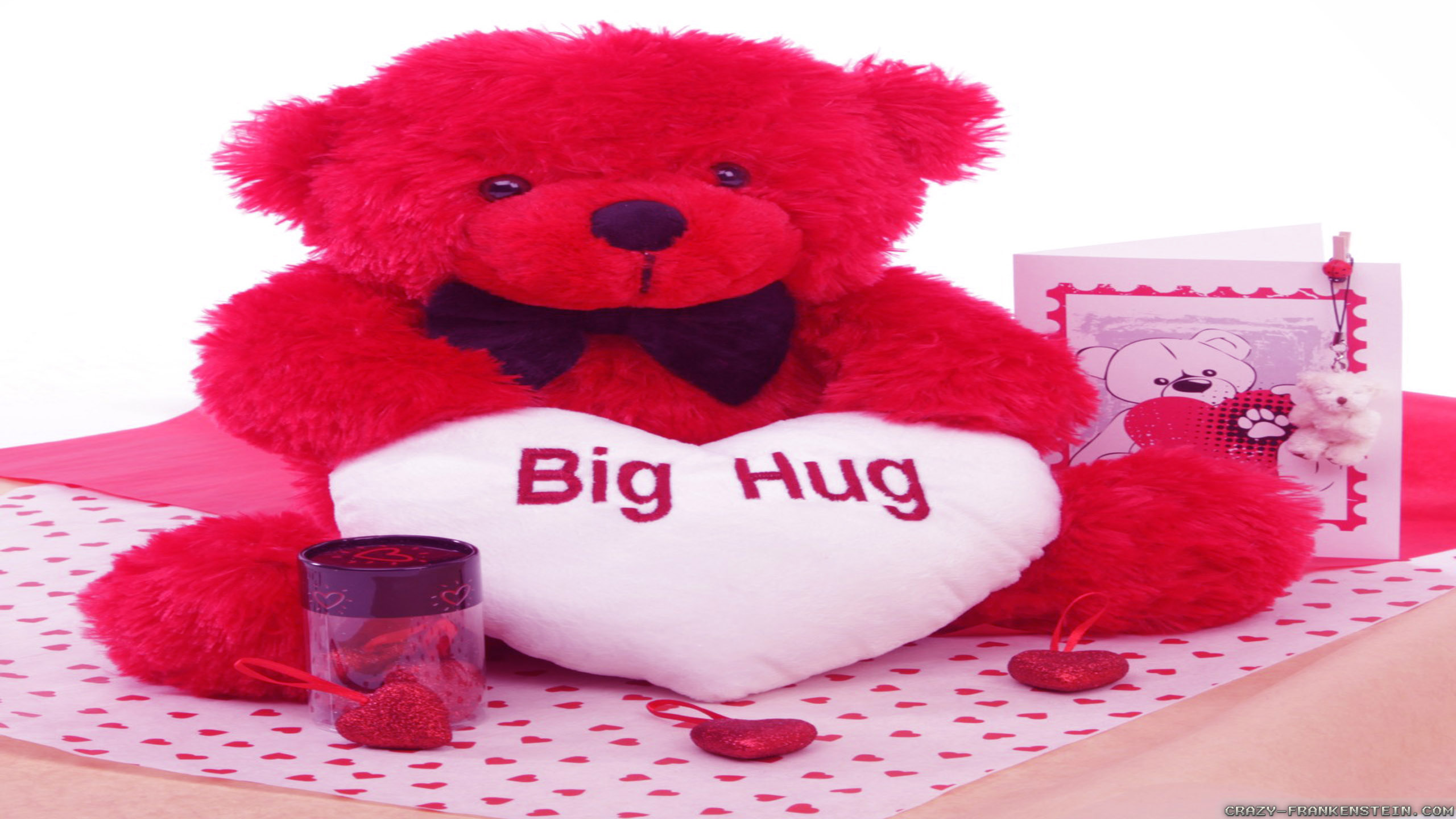 fonds d'écran gros ours en peluche rose,jouet en peluche,ours en peluche,jouet,rouge,rose