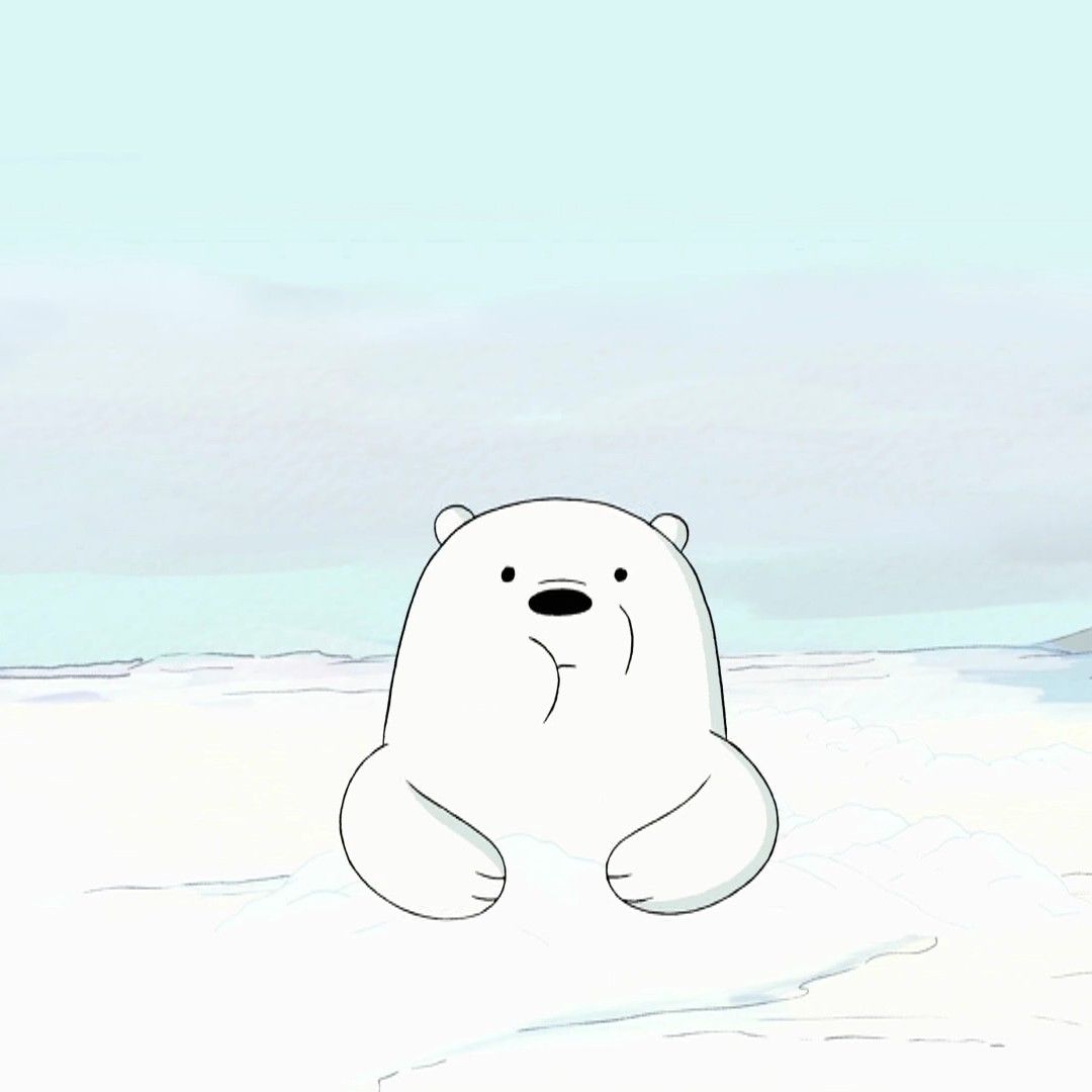 ice bear wallpaper,polar bear,bear,cartoon,arctic,animal figure