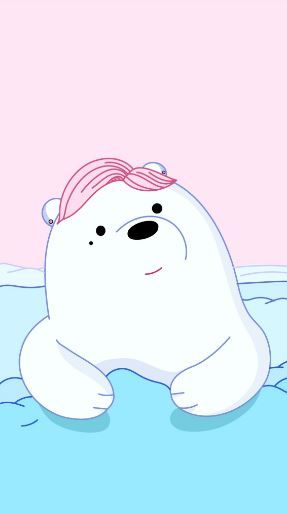 ice bear wallpaper,cartoon,marine mammal,pink,illustration,seal