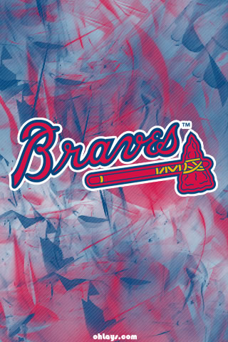 braves iphone wallpaper,schriftart,text,himmel,grafikdesign,kunst