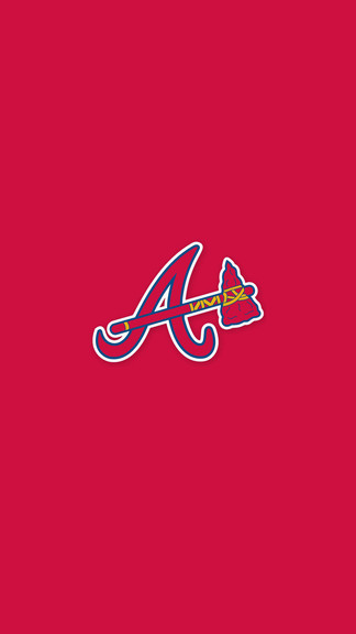 braves iphone wallpaper,red,pink,font,text,logo