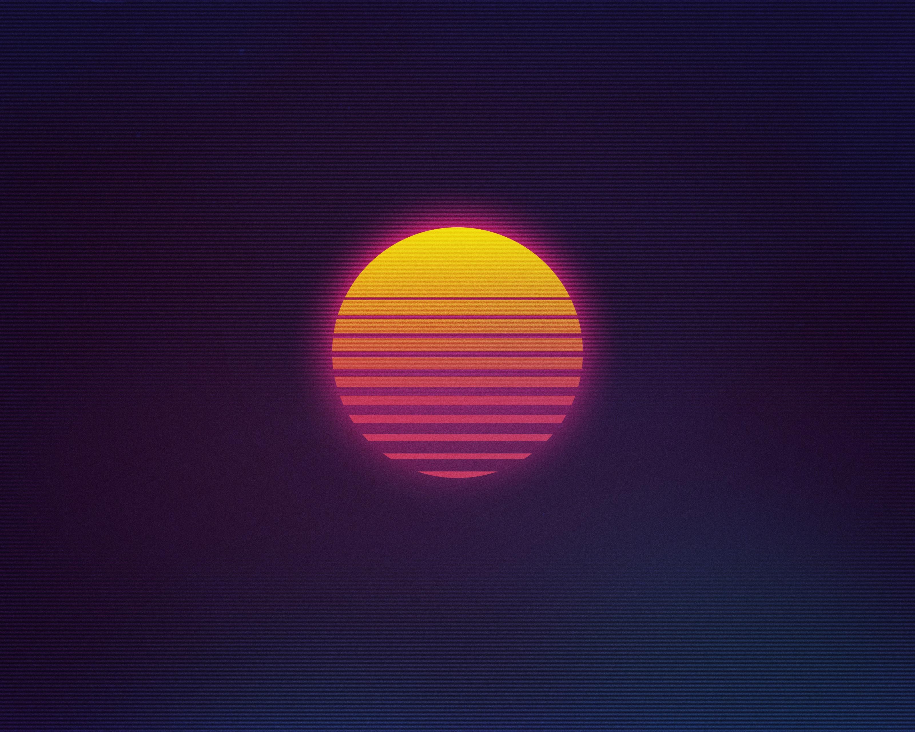 fond d'écran thème des années 80,ciel,bleu,horizon,orange,rouge