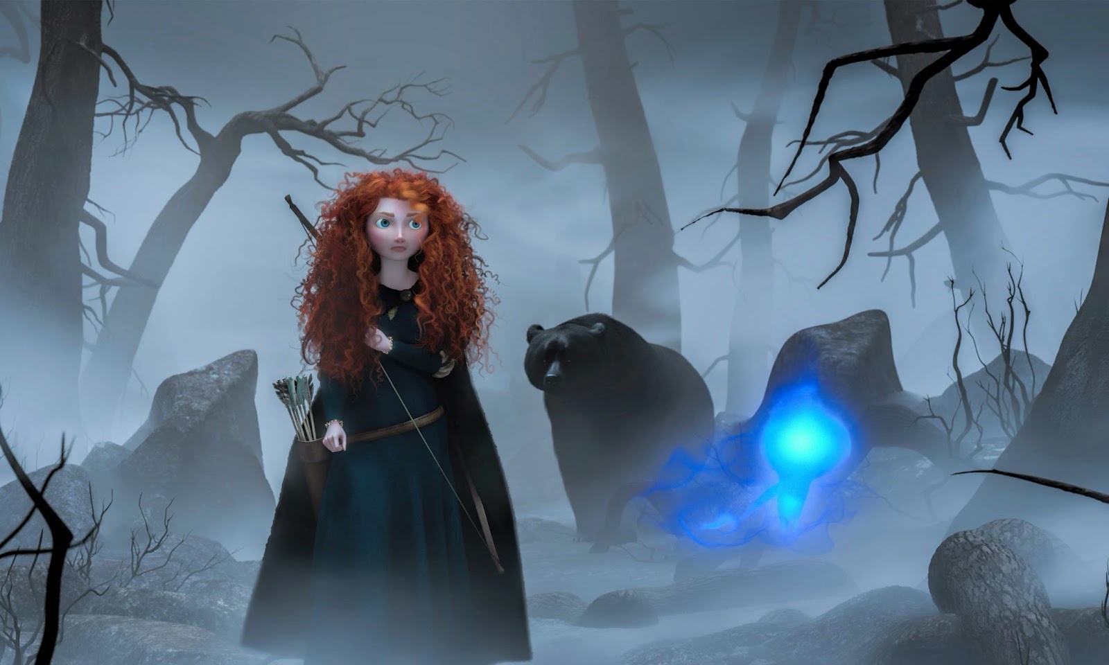 Brave Movie Concept Art WallpaperUse