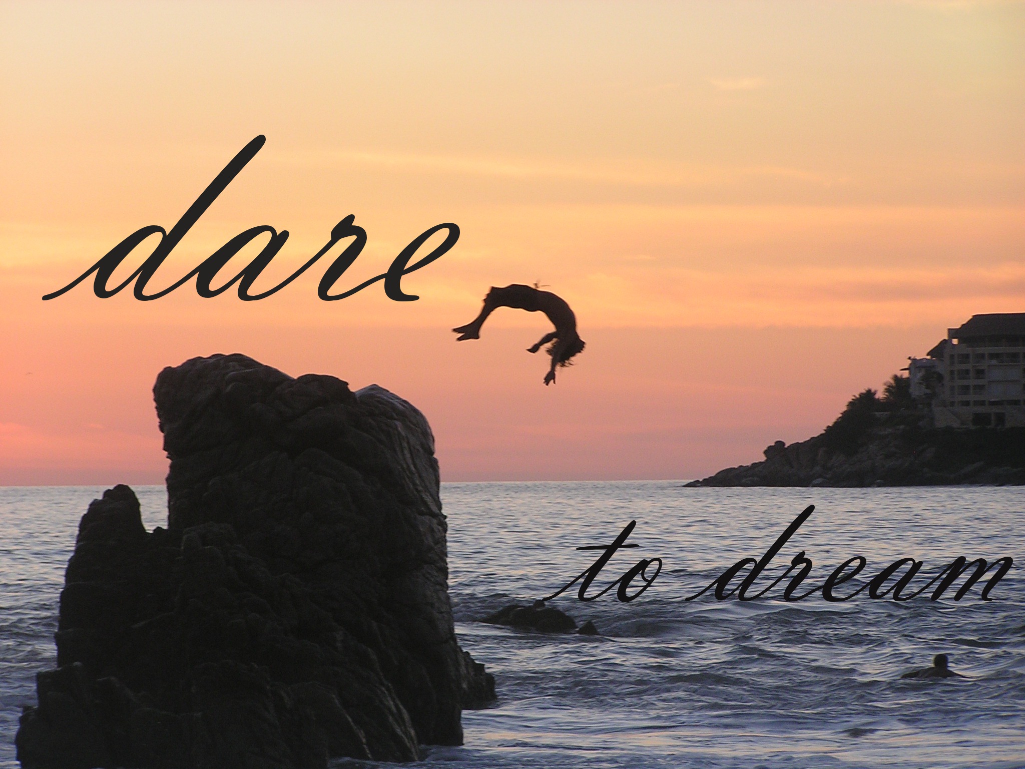 dare wallpaper,sky,horizon,sea,morning,font