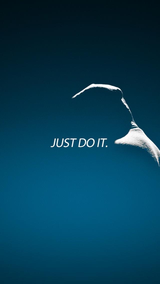 just do it wallpaper iphone,blue,sky,daytime,azure,aqua