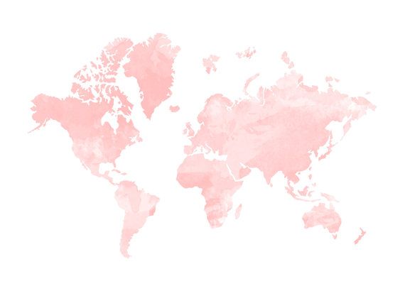 지도 바탕 화면 배경 무늬,분홍,삽화,구름,수채화 물감