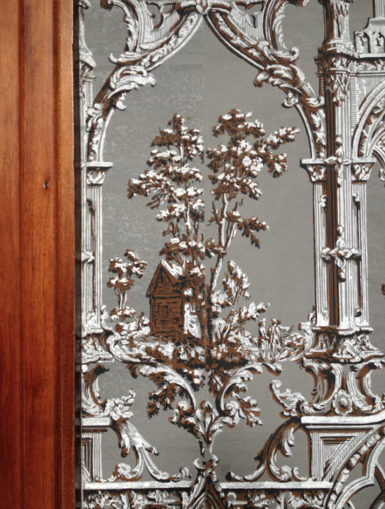papel pintado colonial,hierro,tallado,puerta,árbol,metal