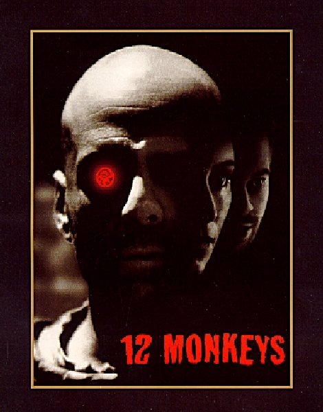 fondo de pantalla de 12 monos,póster,portada del álbum,pie de foto,película,personaje de ficción