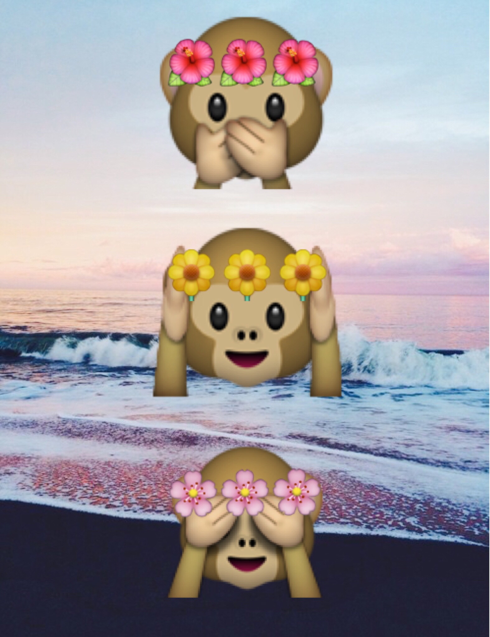 carta da parati emoji scimmia,cartone animato,giallo,cielo,animazione,illustrazione