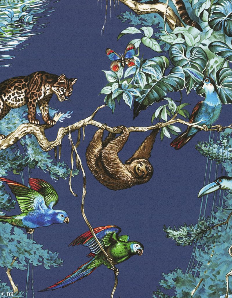 papier peint singe pour murs,faune,félidés,jaguar,chat sauvage,plante