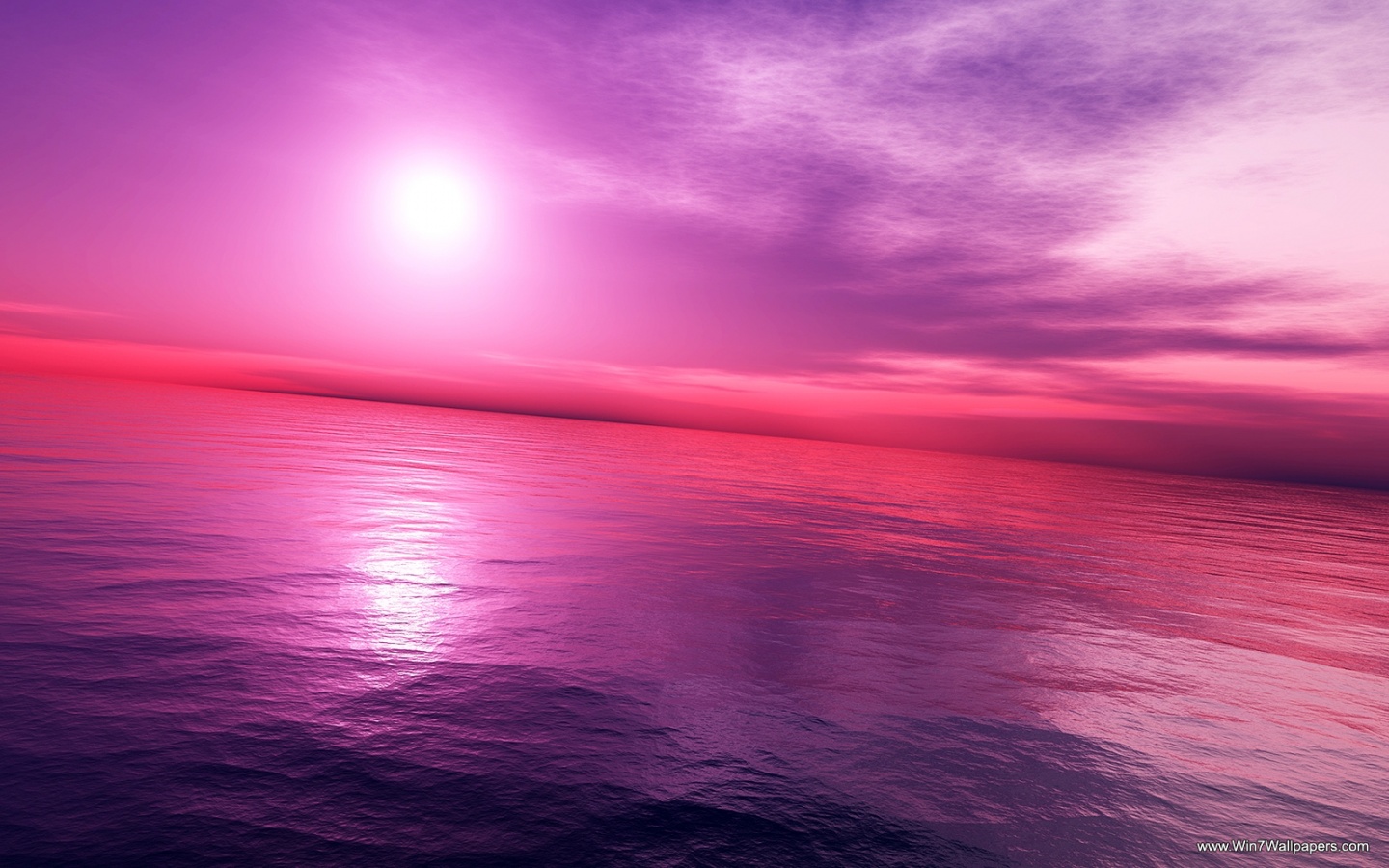 pink sunset wallpaper,sky,horizon,pink,sea,red