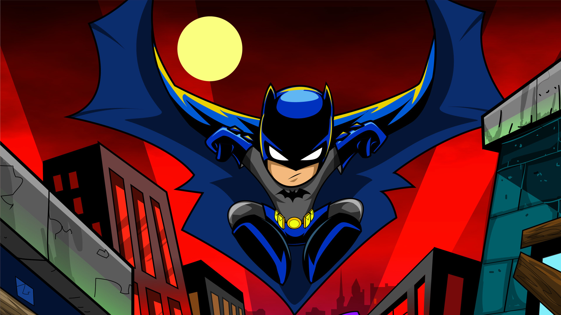 hd cartoon wallpaper 1080p herunterladen voll,erfundener charakter,superheld,fiktion,held,batman