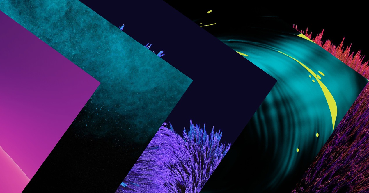 android 2017壁紙,青い,バイオレット,紫の,グラフィックデザイン,フラクタルアート