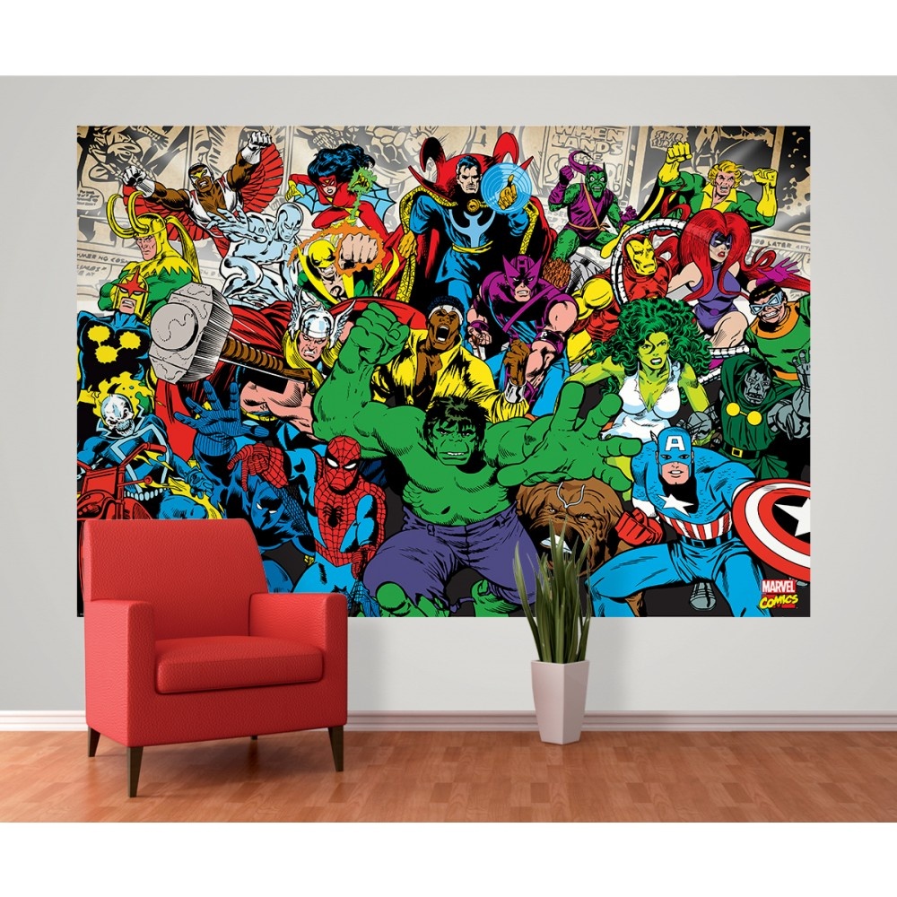 home zone wallpaper,mural,fictional character,superhero,modern art,art