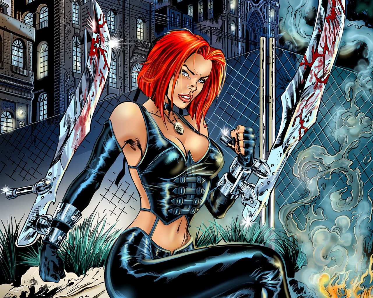 fondo de pantalla de bloodrayne,personaje de ficción,cg artwork,ficción,ilustración,superhéroe