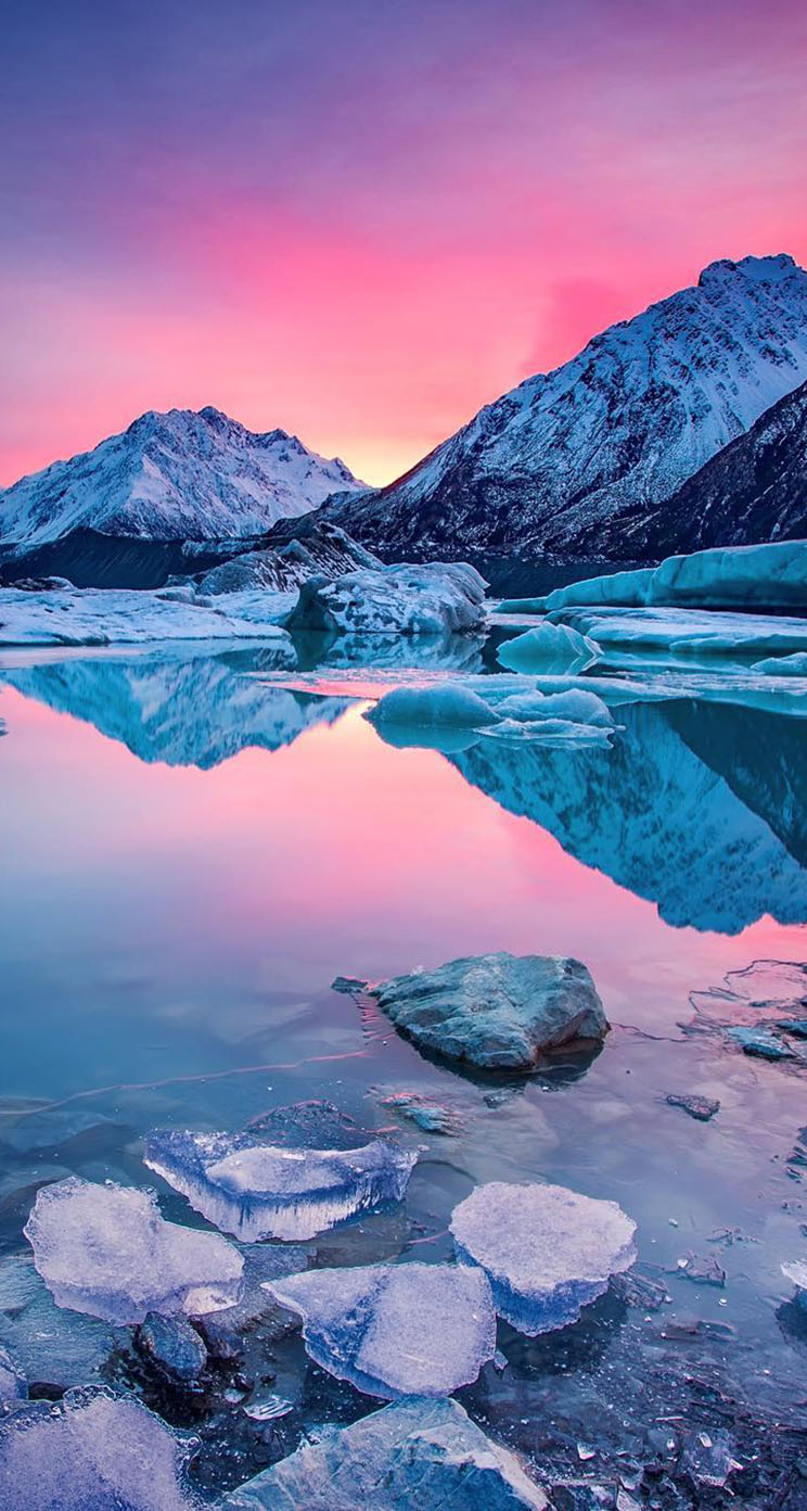 glacier wallpaper,natural landscape,body of water,nature,glacial lake,polar ice cap
