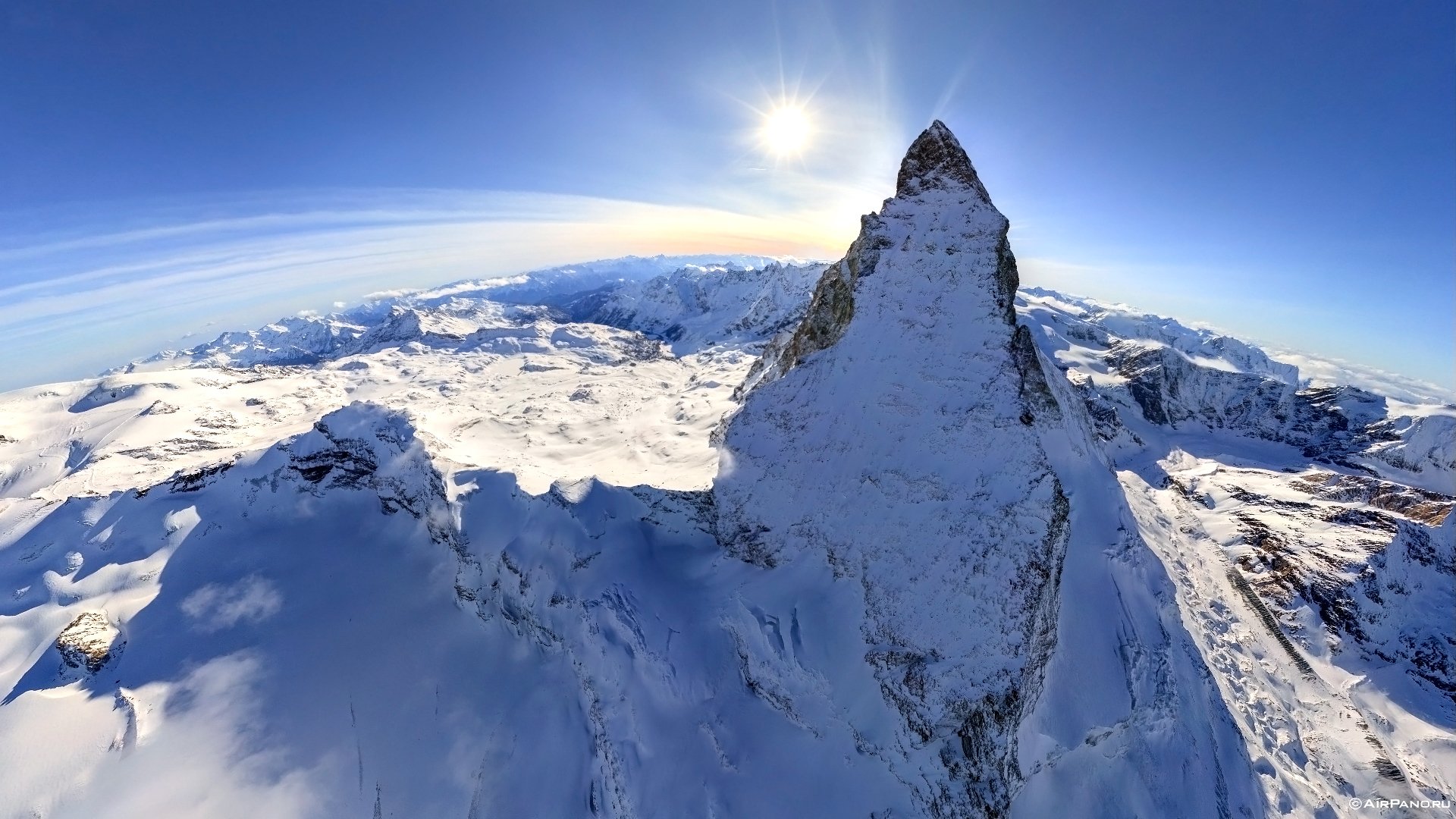 fond d'écran mathorn,montagne,chaîne de montagnes,sommet,crête,massif