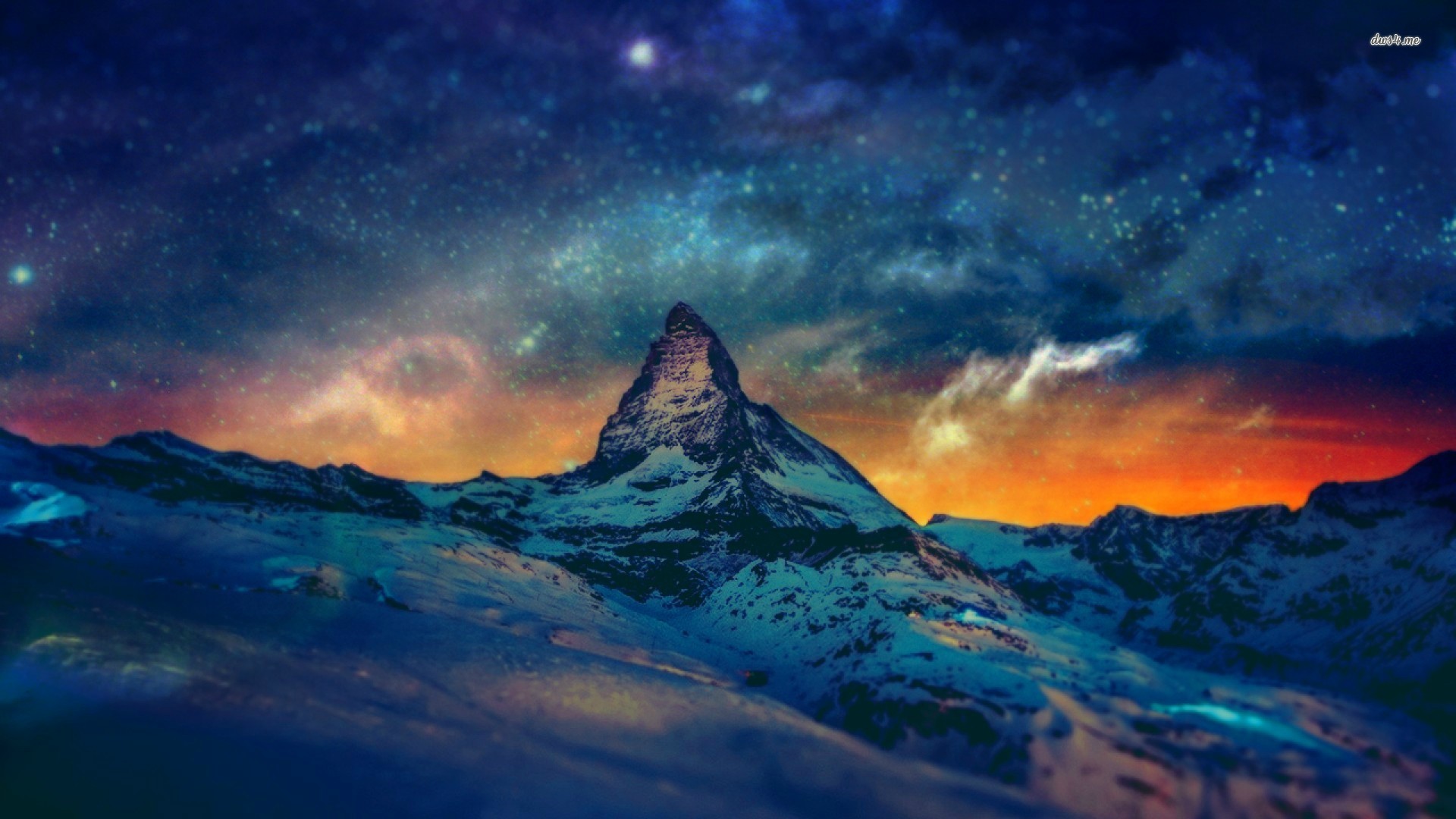 matterhorn wallpaper,sky,nature,natural landscape,mountain,mountainous landforms