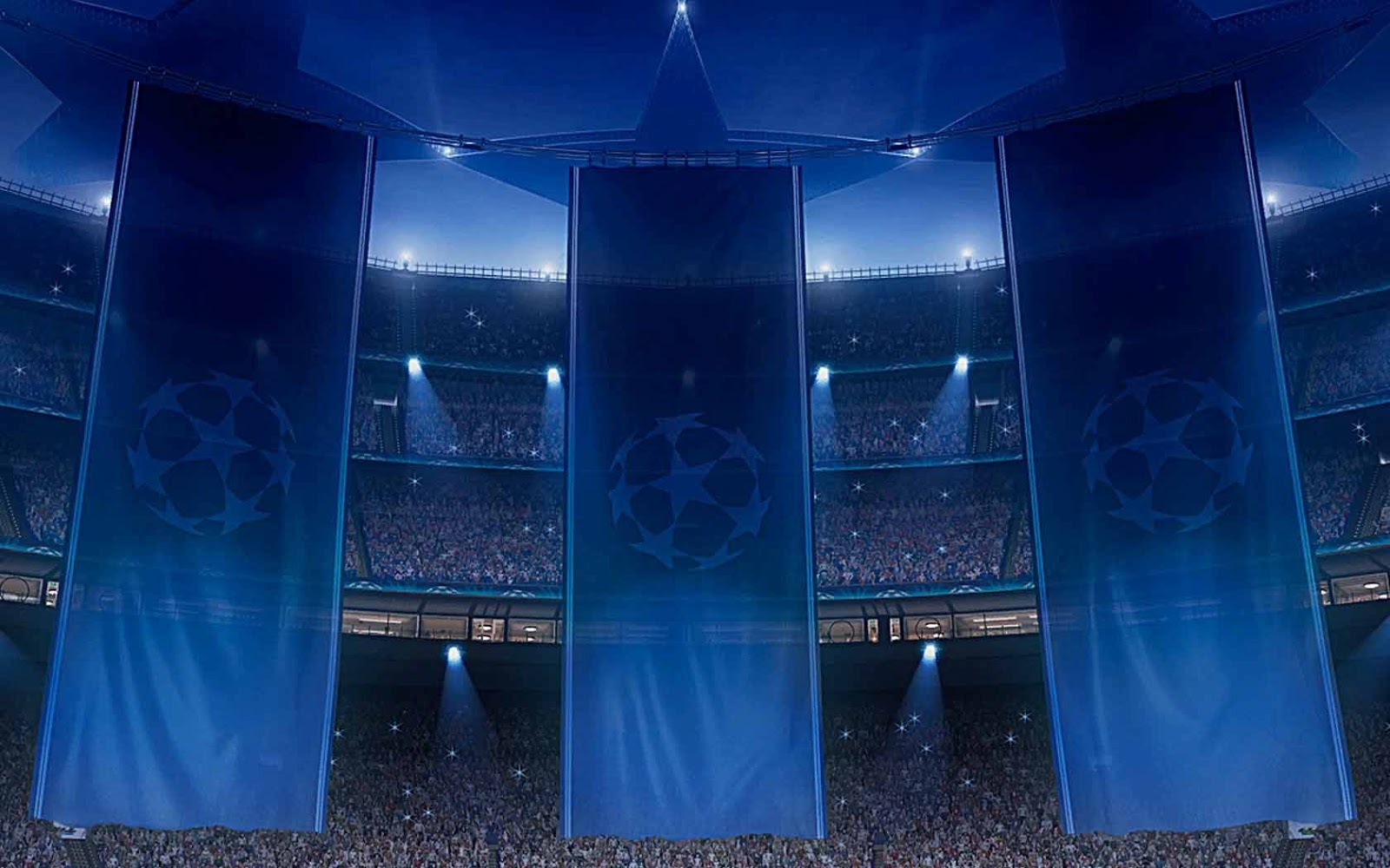 fondo de pantalla liga campeón,azul,ligero,azul majorelle,arquitectura,encendiendo