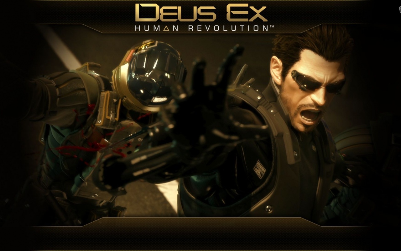 deus ex human revolution wallpaper,action adventure game,movie,pc game,action figure,action film