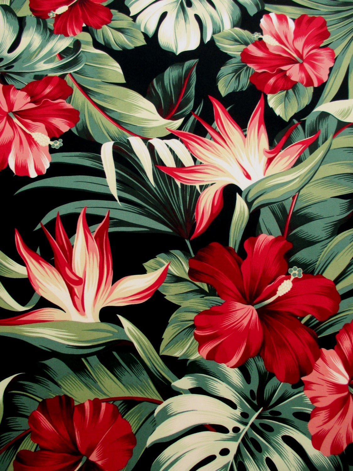 hawaiian flower wallpaper,flower,hawaiian hibiscus,red,pattern,plant