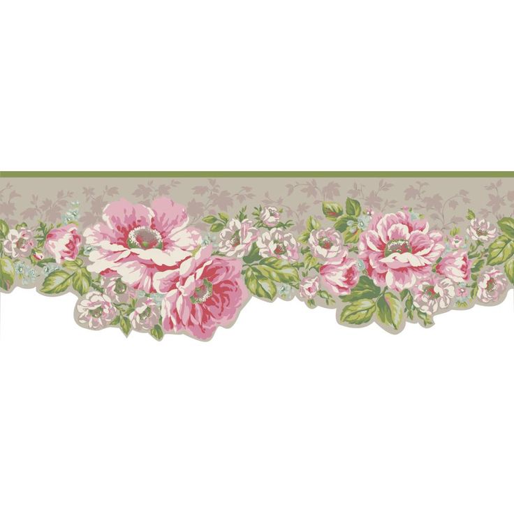 borde de papel tapiz rosa,rosado,flor,planta,cortar flores,beige