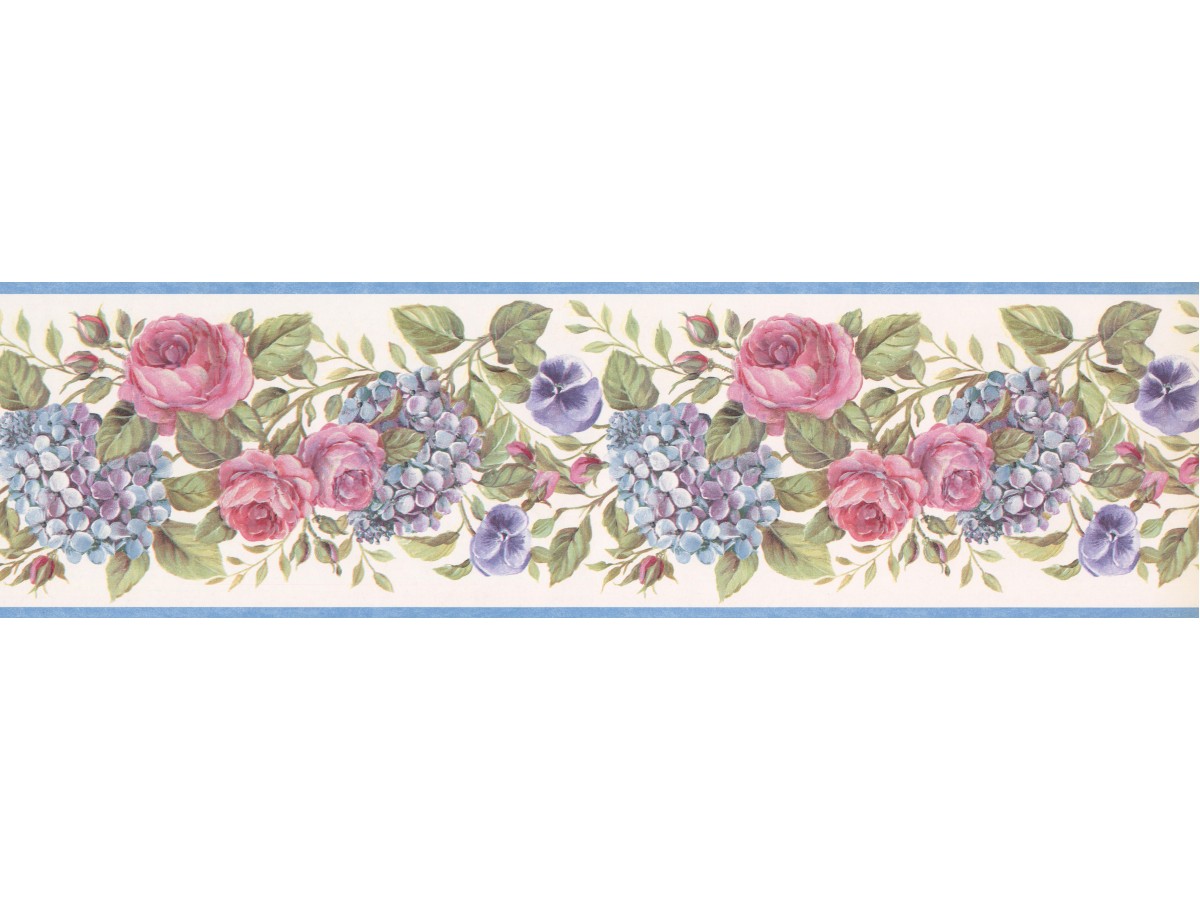 rose wallpaper border,pink,pattern,rectangle,design,textile