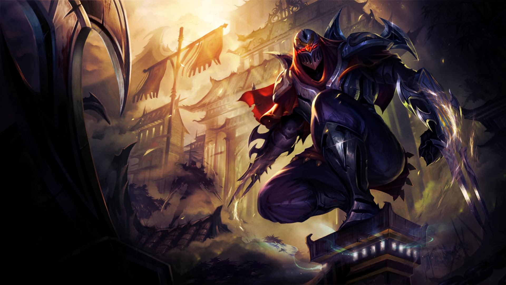 zed wallpaper 1920x1080,action adventure game,cg artwork,fictional character,illustration,darkness