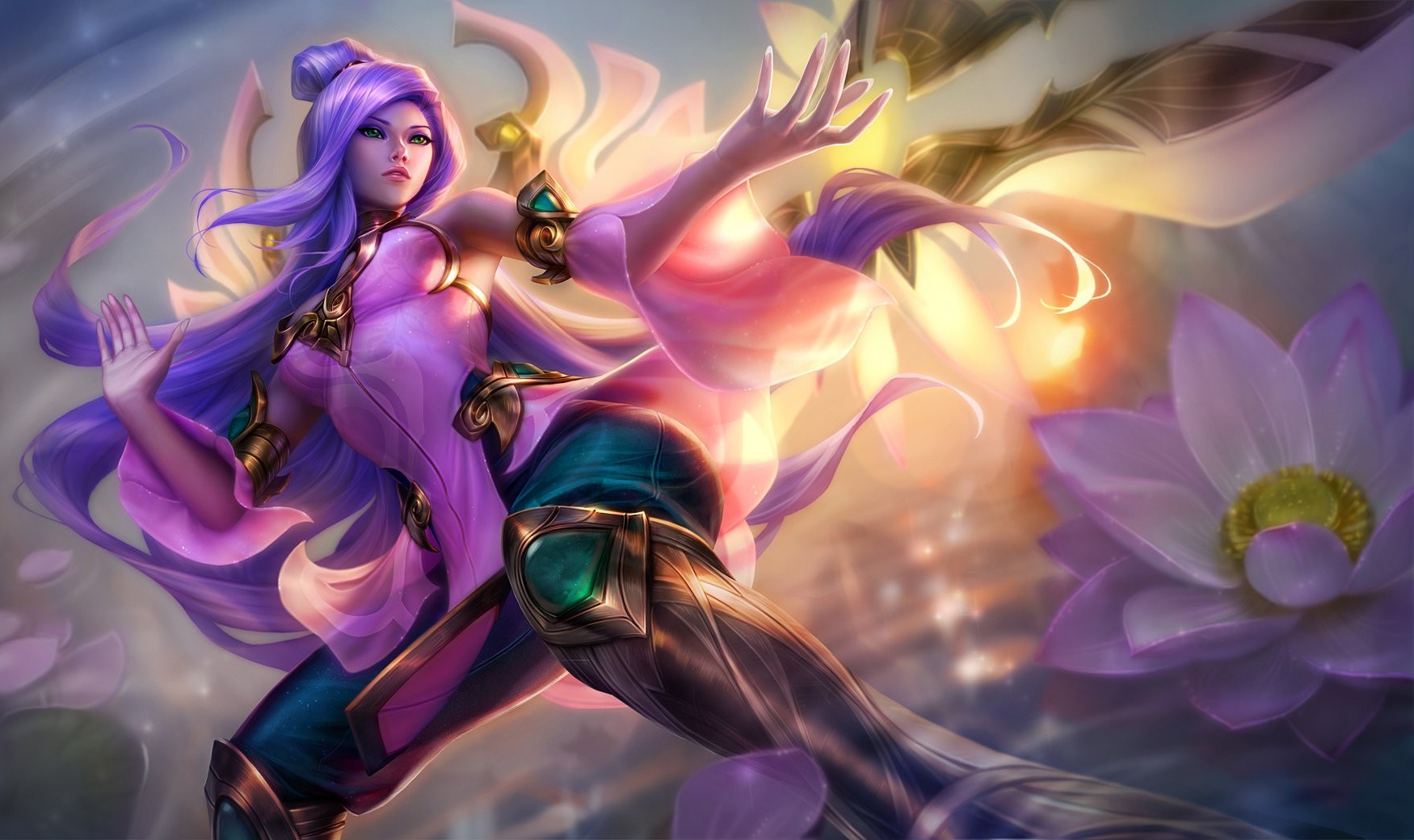 irelia wallpaper,cg artwork,fictional character,mythology,supernatural creature,illustration