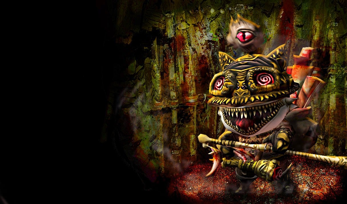 teemo wallpaper hd,demon,illustration,adventure game,darkness,fictional character
