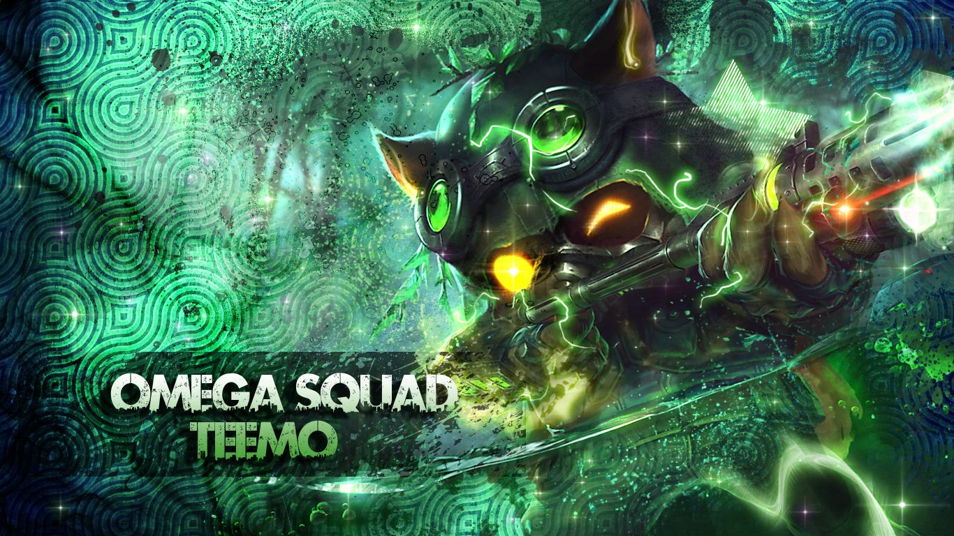 teemo wallpaper hd,green,graphic design,fictional character,illustration,games