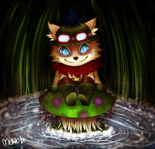 teemo fondo de pantalla hd,dibujos animados,personaje de ficción,búho,animación,gato