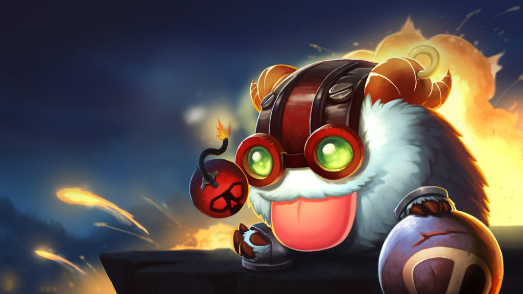 lol poro wallpaper,animated cartoon,games,fictional character,illustration,action adventure game