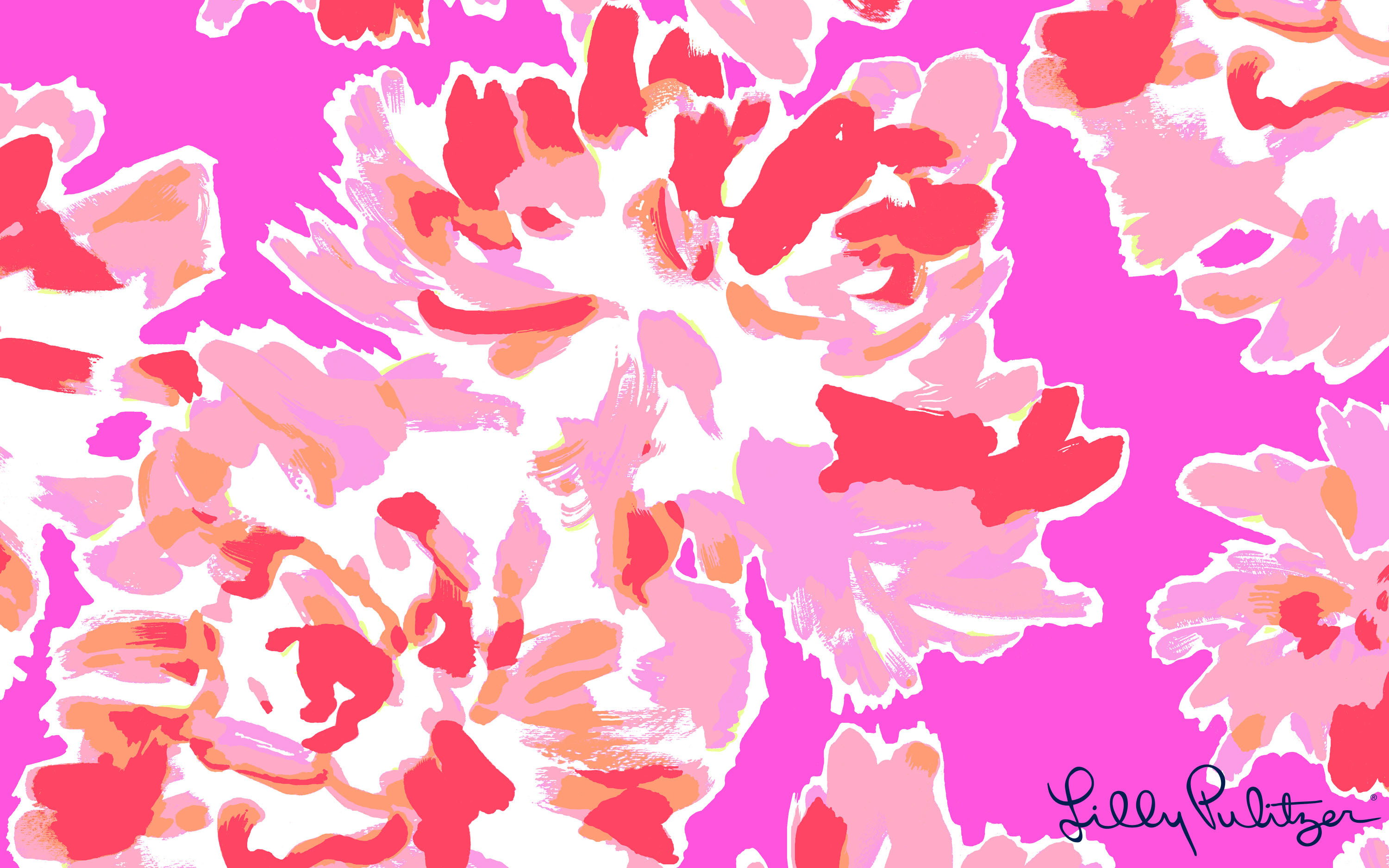 sfondo del desktop lilly pulitzer,rosa,modello,pesca
