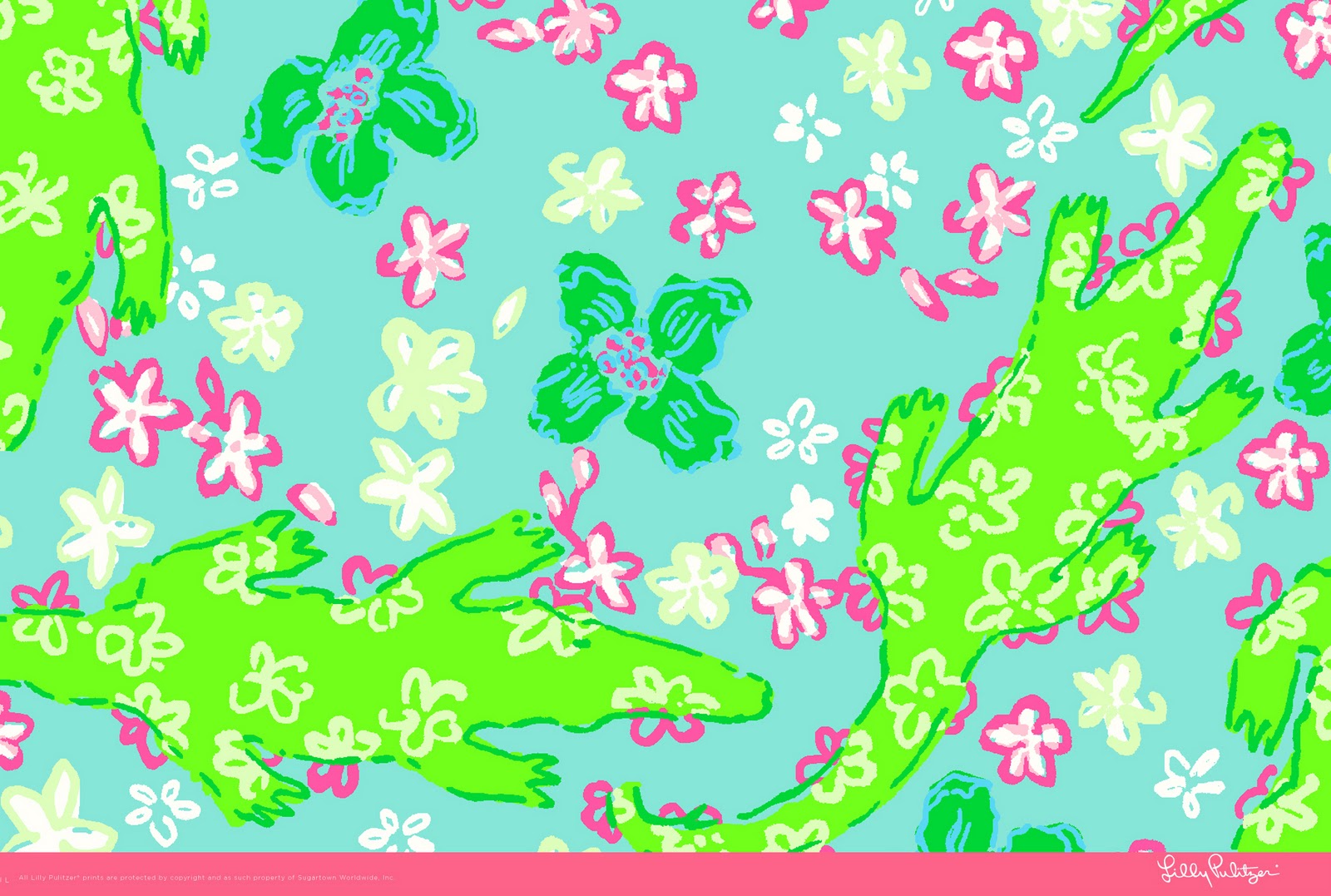 fond d'écran lilly pulitzer,vert,modèle,papier cadeau