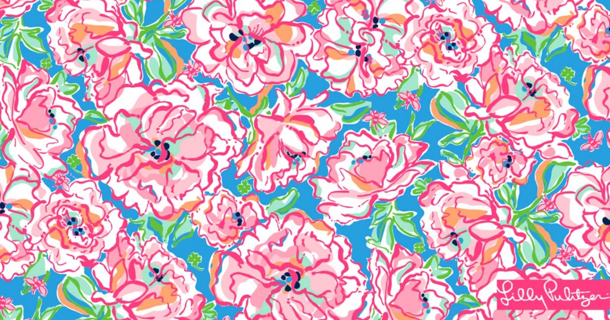 sfondo del desktop lilly pulitzer,modello,rosa,disegno floreale,carta per incartare,tessile