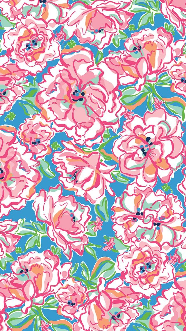 릴리 퓰리처 아이폰 배경 화면,무늬,분홍,직물,포장지,꽃 무늬 디자인