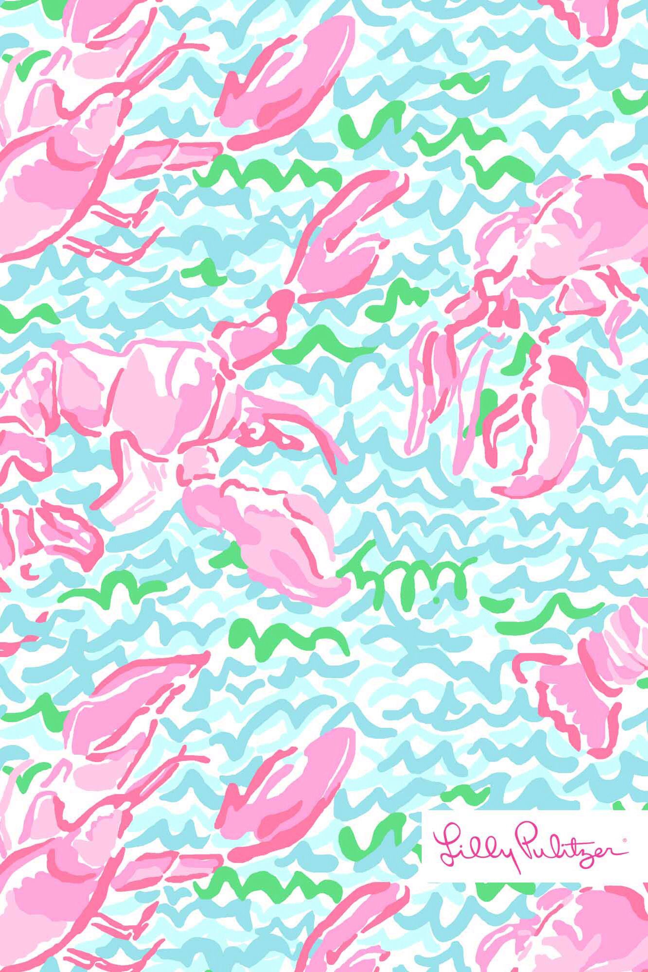 릴리 퓰리처 아이폰 배경 화면,분홍,무늬,포장지,디자인,직물